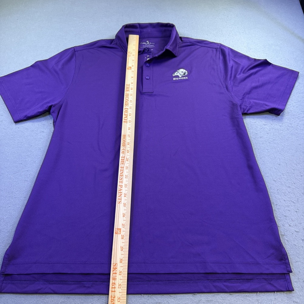 Bobby Jones Mens XL - X Large Purple Golf Polo Shirt  Casual PERFORMANCE - Picture 4 of 7